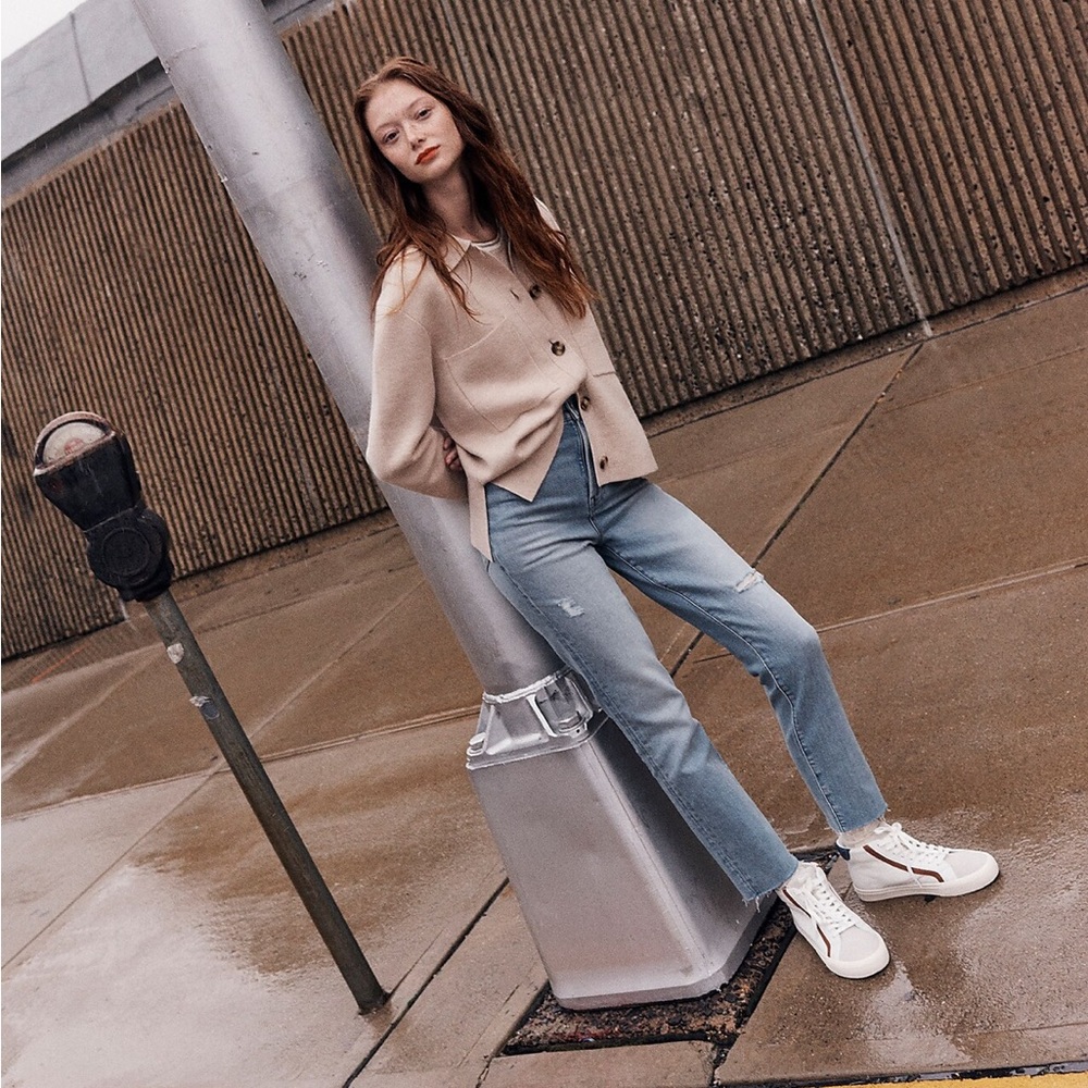 Madewell Perfect Vintage Jean in Coffey Wash